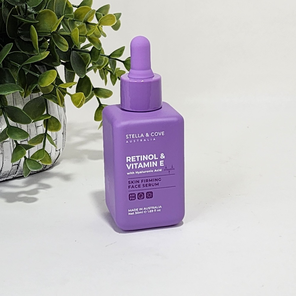 Stella & Cove Retinol & Vitamin E With Hyaluronic Acid Face Serum 1.69 fl oz
